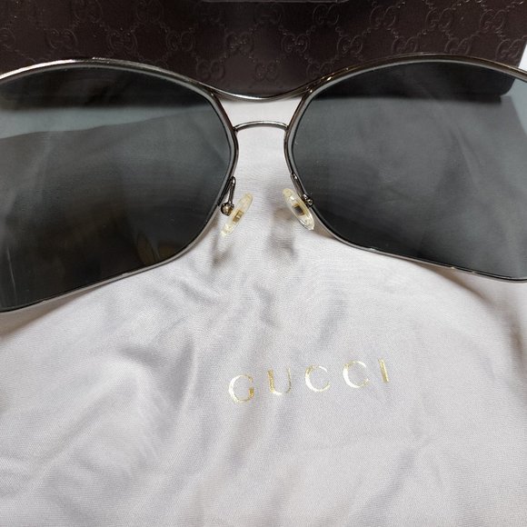 Women's Gucci Black Metal Framed - Picture 8 of 12